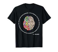 Sherlock Holmes Quote - Dame problemas, dame trabajo. Camiseta