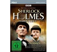 Sherlock Holmes - Sammelbox / 5 spannende Krimis mit Peter Cushing nach den Büchern von Sir Arthur Conan Doyle (Pidax Serien-Klassiker) [DVD]