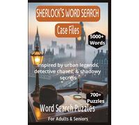 Sherlock’s Word Search Case Files: Inspired by Urban legends | Detective Chases, & Shadowy Secrets