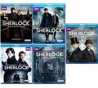 Sherlock: The Complete BBC Series [Blu-ray] - Season 1 / Season 2 / Season 3 / Season 4 / The Abominable Bride (Benedict Cumberbatch, Martin Freeman) Region 1/A