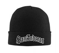Sherm Head Logo de GTA San Andreas Sombrero de Punto cálido Hip Hop Gorro Gorro de Exterior Otoño Invierno Gorros de Exterior para Hombres Mujeres Adultos