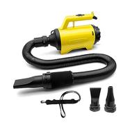 shernbao - Soplador de Aire para Coche, secador, para Motocicleta, purificador de Aire Acondicionado, Tienda y Ventilador Inflable (230 V/1200 W)