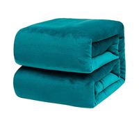 Sherpa sofá lanza manta, súper suave peludo lleece cama doble capa capa cálida manchas de microfibra esponjosa cálida cama sofá mantelas green-230 * 280