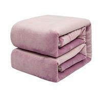 Sherpa sofá lanza manta, súper suave peludo lleece cama doble capa capa cálida manchas de microfibra esponjosa cálida cama sofá mantelas 001-230 * 280