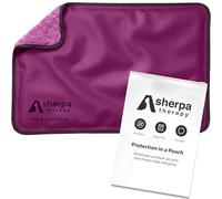 SHERPA THERAPY Paquete de gel caliente y frío, grande (12 x 15 pulgadas), bolsa de hielo de gel reutilizable para aliviar el dolor, compresa flexible fría y caliente para recuperación muscular, color