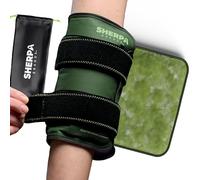 SHERPA THERAPY Paquetes de hielo de gel medianos para lesiones reutilizables con correas, paquete caliente y frío para aliviar el dolor, codo de tenista, tobillo, pie, mano, 8 x 12 pulgadas, color