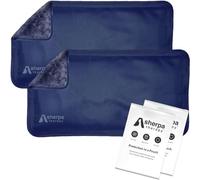 SHERPA THERAPY Pequeñas bolsas de hielo suaves para lesiones reutilizables, bolsas de hielo de gel flexibles calientes y frías, reutilizables para alivio del dolor de tobillo, mano, muñeca, cabeza, 5