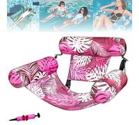 Sherum Aqualounge, Graddi Aqualounge, Inflatable Pool Lounge Chairs, Pool Floats Chairs for Adult Heavy Duty, for Party Summer Water Beach Fun (Pink)