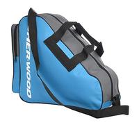 Sherwood Bolsa para Patines de Hielo para Adultos y niños, Bolsa de Hockey sobre Hielo, Ideal para Patines Hielo y Patines Linea, Ice Skate Bag con Medidas 42 x 15 x 37 cm (Azul)