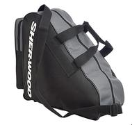 Sherwood Bolsa para Patines de Hielo para Adultos y niños, Bolsa de Hockey sobre Hielo, Ideal para Patines Hielo y Patines Linea, Ice Skate Bag con Medidas 42 x 15 x 37 cm (Negro)