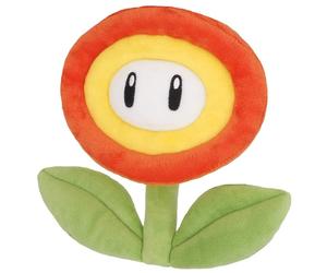 Sherwood Media Super Mario Peluche Fire Flower 18cm