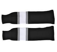 Sherwood - Medias de hockey para niños Detroit NHL I Espinillera I Calcetines para jugadores de hockey I Ajuste ideal I 100% poliéster I Negro/Blanco/Gris