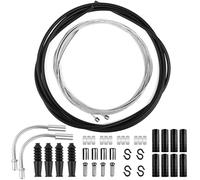 Sheryl&Rain Kit de Cable de Freno de Bicicleta, Cable Freno Bicicleta, Cables de Desviador de Bicicleta, Universal Cable Palanca Cambios Bicicleta,Carcasa de Cable de Cambio de Bicicleta para Bici,MTB