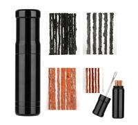 Sheryl&Rain Kit de Herramientas de reparación de neumáticos de Bicicleta tubeless,Perforaciones de neumáticos para Bicicletas con 30 Piezas Bacon Strips Plus Insertion Tool Fork Reamer