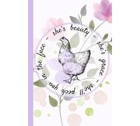 She's Beauty She's Grace She'll Peck You in the Face - Floral Background