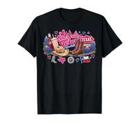 She's from Texas I Can Tell Texas Girl Pride Graphic Camiseta gráfica económica, Hombre, Negro, S