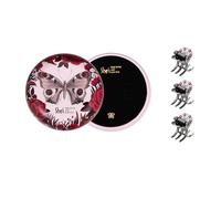 She's - Pinza para el pelo con diamantes de imitación de cristal, elegante accesorio para el cabello, perfecto para medio recogido (3 piezas)