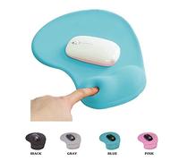 SHESHY Alfombrilla de Ratón, Alfombrilla ergonómica para ratón, Alivia el Cansancio de muñeca, Diseño Ergonómico, Impermeable, Antideslizante, Antipolvo