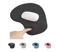 SHESHY Alfombrilla de Ratón, Alfombrilla ergonómica para ratón, Alivia el Cansancio de muñeca, Diseño Ergonómico, Impermeable, Antideslizante, Antipolvo