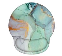 SHESHY Alfombrilla de Ratón, Mouse Pad con ergonómica, Base de Goma Antideslizante, Alivia el Cansancio de muñeca, Accesorios para Ordenador Los Patrones Son Novedosos, Hermosos y de Moda.