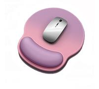 SHESHY Alfombrilla de Ratón, Mouse Pad con ergonómica, Base de Goma Antideslizante, Alivia el Cansancio de muñeca, Accesorios para Ordenador