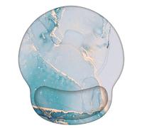 SHESHY Alfombrilla de Ratón, Mouse Pad con ergonómica, Base de Goma Antideslizante, Alivia el Cansancio de muñeca, Accesorios para Ordenador Los Patrones Son Novedosos, Hermosos y de Moda.