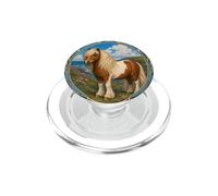 Shetland Pony Elegante Art Nouveau PopSockets PopGrip para MagSafe