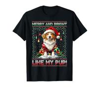 Shetland Sheepdog Christmas Tree Decorations Dog Lover Xmas Camiseta