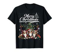 Shetland Sheepdog Christmas Tree Decorations Dog Lover Xmas Camiseta