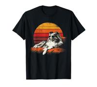 Shetland Sheepdog Dad Funny Dog Gafas de Sol Vintage Camiseta