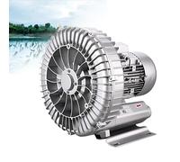 SHEUAO Blower Regenerativo De Alta Presión para La Aireación De Aguas Residuales Estanque De Pescado del Acuario,Bomba De Vacío Industrial,Velocidad del Motor 2980 Rev/Min 1500W/220V