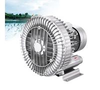 SHEUAO Blower Regenerativo De Alta Presión para La Aireación De Aguas Residuales Estanque De Pescado del Acuario,Bomba De Vacío Industrial,Velocidad del Motor 2980 Rev/Min 550W/220V