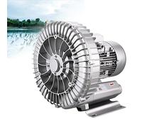 SHEUAO Blower Regenerativo De Alta Presión para La Aireación De Aguas Residuales Estanque De Pescado del Acuario,Bomba De Vacío Industrial,Velocidad del Motor 2980 Rev/Min 1100W/380V