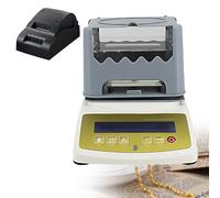 SHEUAO Medidor De Densidad De Oro,Comprobador Digital De Autenticidad De Metales Preciosos,Probador Electrónico De Pureza De Oro,para Laboratorios,Joyerías Y Bancos 600K+Printer