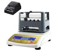 SHEUAO Medidor De Densidad De Oro,Medidor Electrónico Digital De Pureza De Oro,Comprobador Digital De Autenticidad De Metales Preciosos,Densímetro para Laboratorios,Joyerías Y Bancos 1200K+Printer
