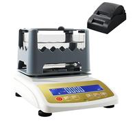 SHEUAO Probador Electrónico De Pureza De Oro,Comprobador Digital De Autenticidad De Metales Preciosos,Medidor De Pureza De Oro,Densímetro para Laboratorios,Joyerías Y Bancos 600K+Printer