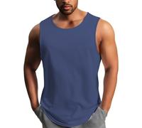 Shfebrinox Camisetas Sin Mangas Absorbe Humedad Y Evita Olores Deportiva Peso Muerto Dominadas Acabado Ácido Con Look Retro Tirantes Tallas Grandes Holgada Talla Grande Rebajas Verano