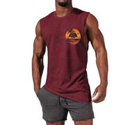 Shfebrinox Camisetas Sin Mangas Tejido Elástico Que Enfría Al Instante Deportiva Peso Muerto Dominadas Tirantes Tallas Grandes Holgada Acabado Ácido Con Look Retro Talla Grande Rebajas Verano