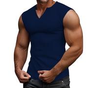 Shfebrinox Musculosa Ajustada Verano Deporte Corte Amplio Restricciones Deportiva Peso Muerto Dominadas Tirantes Tallas Grandes Holgada Talla Grande Rebajas Verano Acabado Ácido Con Look Retro