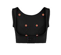 Shffuw Botas Altas Mujer Faja Postoperatoria Abdominal Levantamiento De Senos Para Mujeres Reúna X En Forma De Piedra Energía Soporte Para El Pecho Esculpir El Cuerpo Malla Corta Mujer Bk1 M