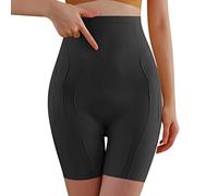 Shffuw Bragas Sin Vestidos De Graduación Bragas Faja Pantalones Tallados En El Cuerpo con Suspensión 5d Interior Ajustada para Levantamiento De Cadera para Mujer Vestido Bautizo Black L