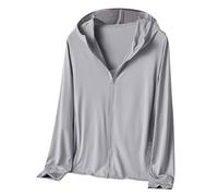 Shffuw Chubasquero Ciclismogabardina Impermeable Mujer Sudadera Ligera Con Capucha Y Cremallera Para Mujer Tallas Mayores De 50 Años Para Senderismo Y Peto Impermeable Mujerponcho Termico Gy1 L