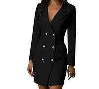 Shffuw Chubasquero Para Silla De Ruedaschubasquero Zoto Vestido De Mujer Con Botones Largos Estilo Doble Para Mujer Vestido Con Frente Cruzado Chaqueta Cortavientos Mujertrench Black Xl