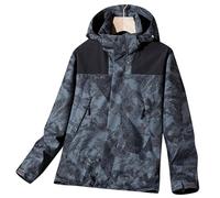 Shffuw Chubasquero Para Zotochaqueta Mujer Primavera Chaqueta Deportiva De Manga Larga De Tamaño Con Capucha Para Exteriores Primavera Y Otoño Mujer Chaqueta Camouflage Xxl