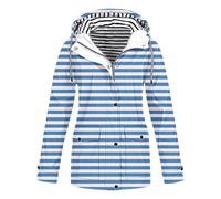 Shffuw Chubasquero Para Zotochaqueta Primavera Mujer Chaqueta De Lluvia Estampada Para Mujer Sudaderas Con Capucha Informales Con Cremallera Chaquetas Chubasquero Trekkingchaqueta Blue Xxxxxl