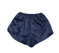 Shffuw Conjunto Interior Mujer Sexy Lenceria De Damas Satén De Seda Flores Sexy Pijamas Encaje Interior Mujer Pantalones S-XXXL Conjunto Sexi San Valentin Blue XXL
