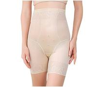 Shffuw Faja Reductora Body Negro Mujer Faja Cesarea Mallas De Cintura Alta para Mujer Pantalones De Cintura Pantalones Moldeadores Cuerpo Sin Costuras Victoriana Anti Chafing Shorts Fajas A XL