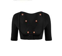Shffuw Pantalón Mujer Faja Deportiva Mujer Bragas Sin Levantamiento De Senos para Mujeres Reunir Piedra De Energía En Forma X Soporte para El Pecho Esculpir El Pantalones Anti Rozaduras Bk1 XXL