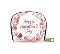 SHFJASBNUMG Anime Forest - Cartera de piel con diseño de tulipán Kawai, paquete de tarjetas estéticas para viajeros activos, para tarjetas de tránsito e identificaciones de acceso rápido, 9 x 11 cm