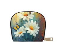 SHFJASBNUMG Anime Forest - Cartera de piel con diseño de tulipán Kawai, paquete de tarjetas estéticas para viajeros activos, para tarjetas de tránsito e identificaciones de acceso rápido, 9 x 11 cm